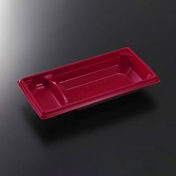 中央化学 CT 中皿 21-12S 赤-BK