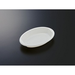 中央化学 軽食容器 BAKEQ 楕円容器 350CC L 本体