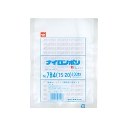 福助工業 真空袋 ナイロンポリ 新Lタイプ No.7B4 (15-20)