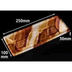 リスパック 寿司容器 新万角25-10F はなの茶 本体