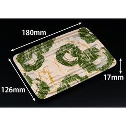 惣菜容器 バイオ ホットリデュー 330B K-とう緑 リスパック