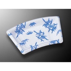 中央化学 鮮魚トレー 竹扇 101 笹内