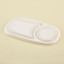 カレー容器 中(蓋)HI白色