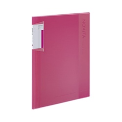 〈ノビータ〉（固定式）Ａ４縦４０枚ピンク