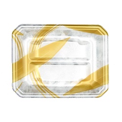 鮮魚トレー FLステージ20-15(25) 金ささ銀 エフピコ