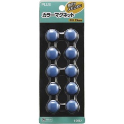 カラーマグネットＣＰ−０１５Ｍ　ブルー　１０個×３