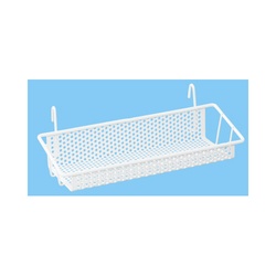 メッシパネル用　棚　白