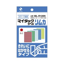 マイタックカラーラベル　リムカ　８ｍｍ　混色ｘ１０