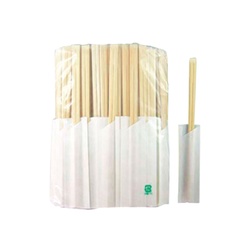 マスキ 割箸 袋入箸 竹天削24cm白無地ハカマ