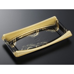 中央化学 刺身容器 CF 船 50 くろがね 本体