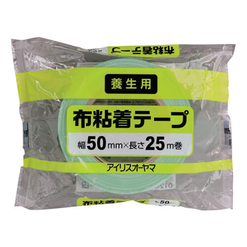 【廃番商品】アイリスオーヤマ 573063 布粘着テープ 50mm×25m MNNT5025