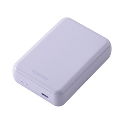 モバイルバッテリー　１００００ｍＡｈ　Ｃ×１　紫