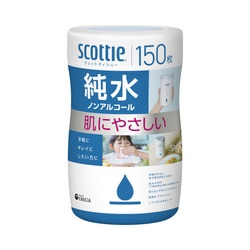 スコッティ　ウェット　純水ノンアル　本体　１５０枚