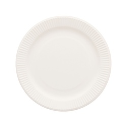 HEIKO NF(ノンフッ素)ペーパープレート 18cm 無地 50枚/袋