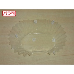 セイコー おかずカップ ラミケースOPP小判6号クリア 500枚