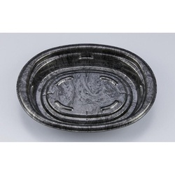 テイクアウト容器 TNハピプレ64 ペトラ黒本体 シーピー化成