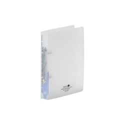 ＡＱＵＡＤＲＯＰｓ　リングファイル　Ａ５乳白　３冊