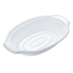 弁当容器 STM225-345BL白 北原産業