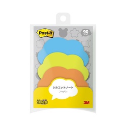 ポストイットシルエットノート強粘着吹き出しＸ１０