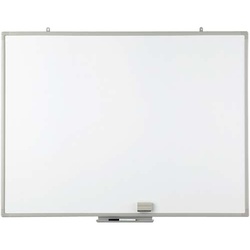 樹脂枠ホワイトボード　グレー枠９００×１２００ｍｍ