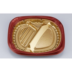 シーピー化成 弁当容器 CBFまろん8S-2 GR 本体