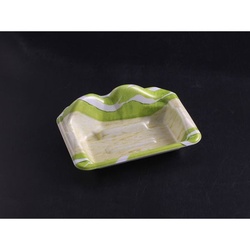 リスパック 刺身容器 うたげ 10B ひらくも緑 本体