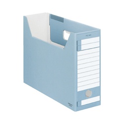 ファイルボックス−ＦＳ＜Ｅ＞Ａ４ジャスボックス　青