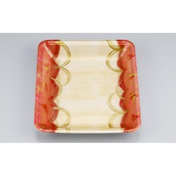 発泡トレー 新LL22-30 波瓦赤 シーピー化成