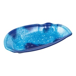 エフピコ 寿司容器 舞皿-30(V1) 本体 風雅青