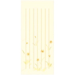 小型便箋彩流別寸縦罫６行５０枚