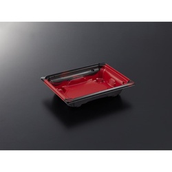 中央化学 どんぶり容器 CT 活膳 19-15 飛騨R-BK 本体