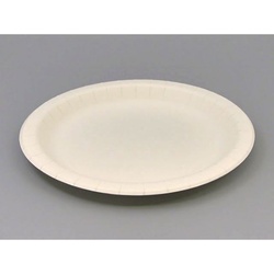 ペーパーウェア 紙皿 ナチュラルパルププレート22cm