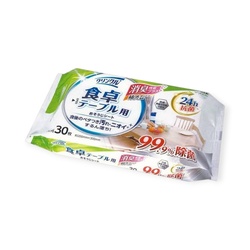 ウェットティッシュ KL-774 クリンクル 食卓テーブル用 おそうじシート 24h抗菌 (30枚) Life-do.Plus