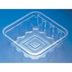 透明カップ バイオ 125角300 BS 水切り リスパック