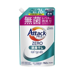 アタックＺＥＲＯ　部屋干し　詰替用　７６０ｇ×５