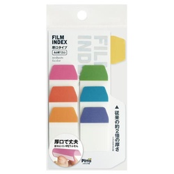 フィルムインデックスふせん厚口６色入　ＦＩ−０１