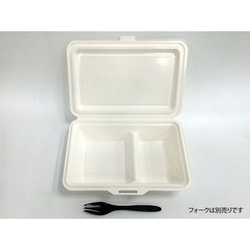 ケーピープラテック 弁当容器 ランチボックス KM-54 ホワイト