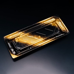 リスパック 寿司容器 バイオPS 美枠寿司 1-5B しょうえい金 本体