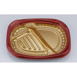 シーピー化成 弁当容器 CBFまろん7-3 GR 本体