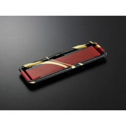 中央化学 寿司容器 CF にぎり L 長1 聚楽BK-BK 本体