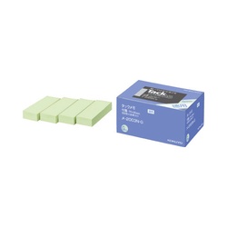 タックメモお徳用　７５×２５　緑１００枚　２０冊