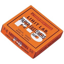 ペーパーフアスナー　真鍮　３セット