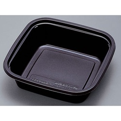 福助工業 弁当容器 フルレンジTR-32H黒 本体