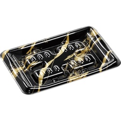 発泡トレー MHT18-12 天川黒金 エフピコ