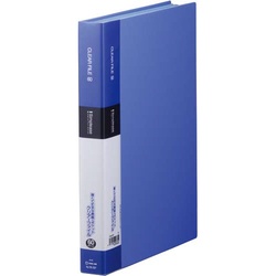 シンプリーズクリアーＦ固定式Ａ４縦６０Ｐ青６冊