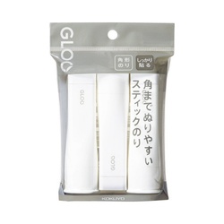 グルースティックのり・しっかり・Ｍ　吊下げ３本入