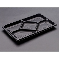 リスパック 饗膳 150中皿7 黒