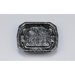 惣菜容器 TNデリカ内15D モダン黒 本体 シーピー化成