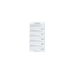 フォルダーラベル　白　５０片　長さ８５ｍｍ