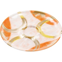 発泡トレー しゃぶしゃぶ300 本体 円熟オレンジ エフピコ